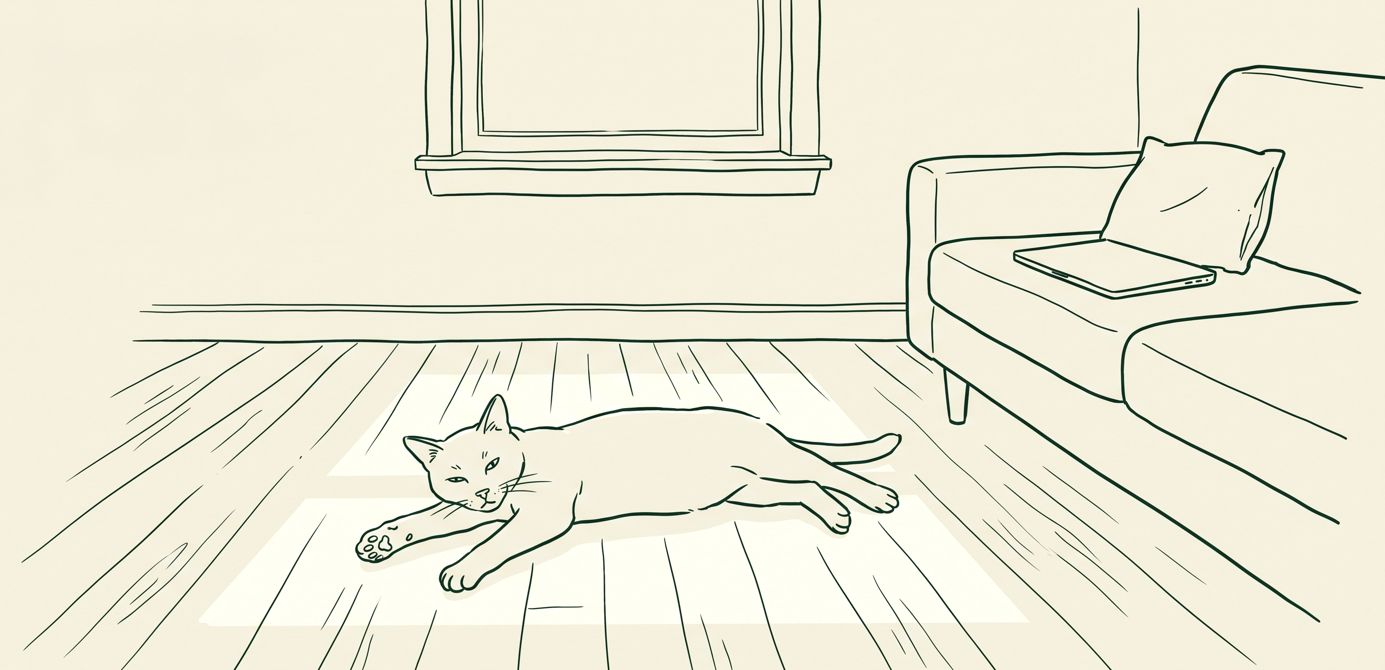 A cat mid-slow-blink